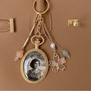 LUXURY MYSTICAL BAG CHARM VICTORIAN COACH BIRKIN JACKIE KENNEDY FIRST LADY POTUS